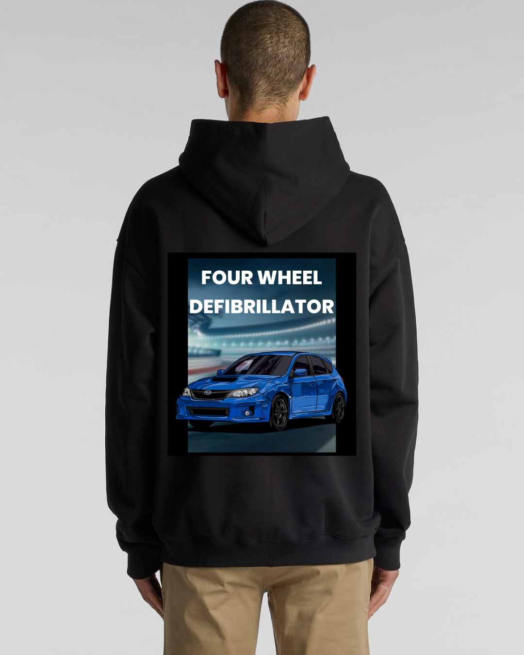 Roo Racing 4 Wheel Defibrillator Hoodie SML - 5XL