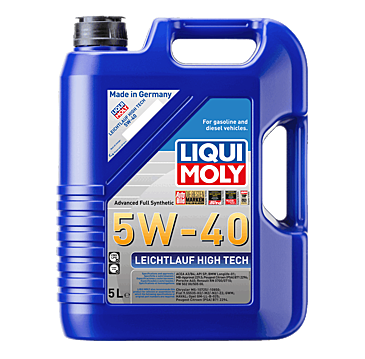 Leichtlauf High Tech 5W-40 Engine Oil 5L | Liquimoly