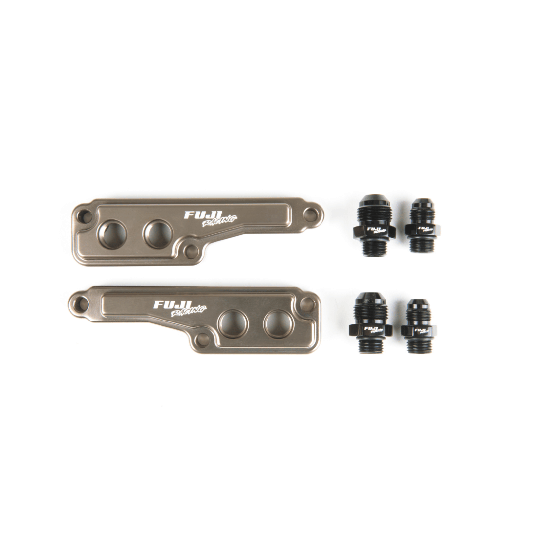 Billet AN Rocker Cover Breathers WRX 1999 - 2005 Non-AVCS