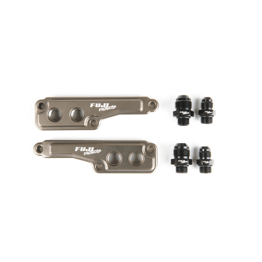 Billet AN Rocker Cover Breathers WRX 1999 - 2005 Non-AVCS