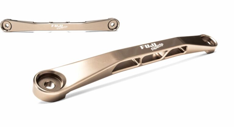 Billet Battery Tie Down Clamp Large Gold