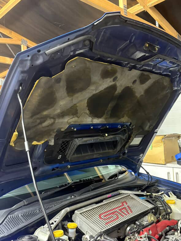 Bonnet Insulation Kit for Impreza GD/GG 2001 - 2005