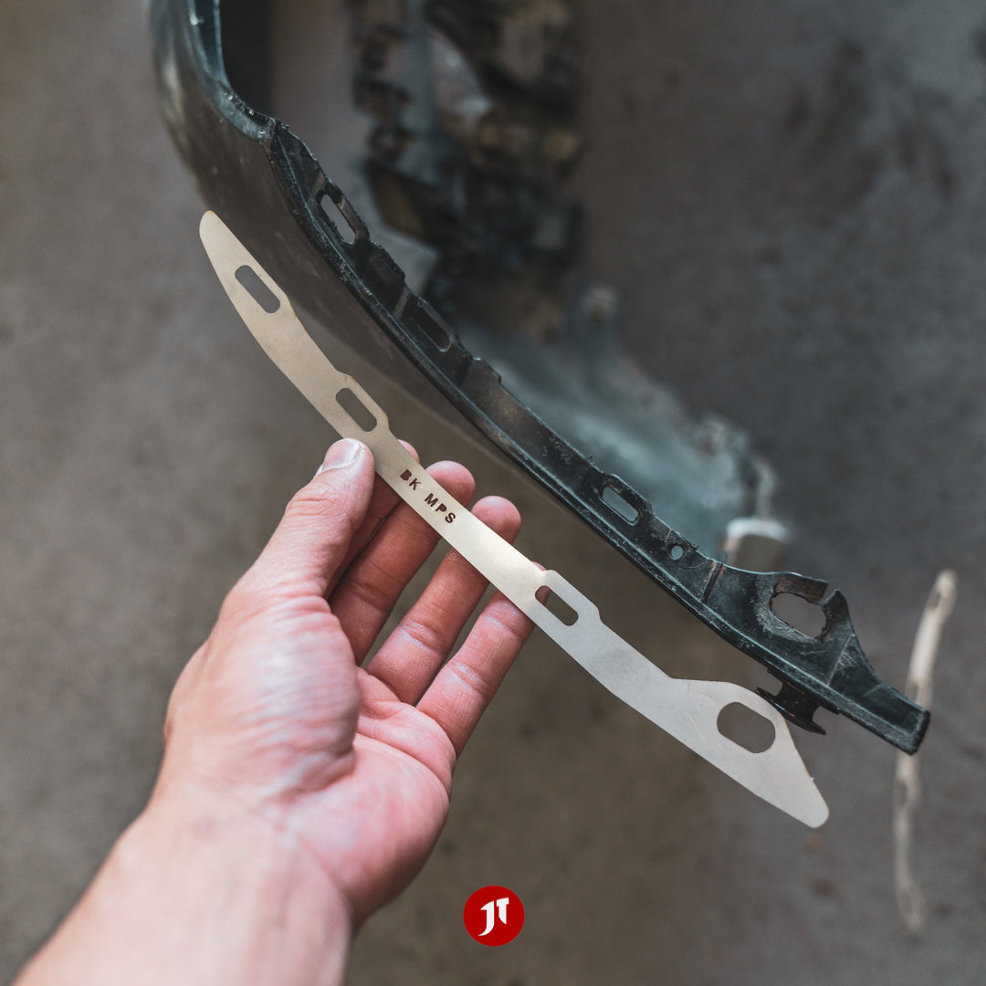 Front Bumper Repair Plates Mazda 3 MPS BK