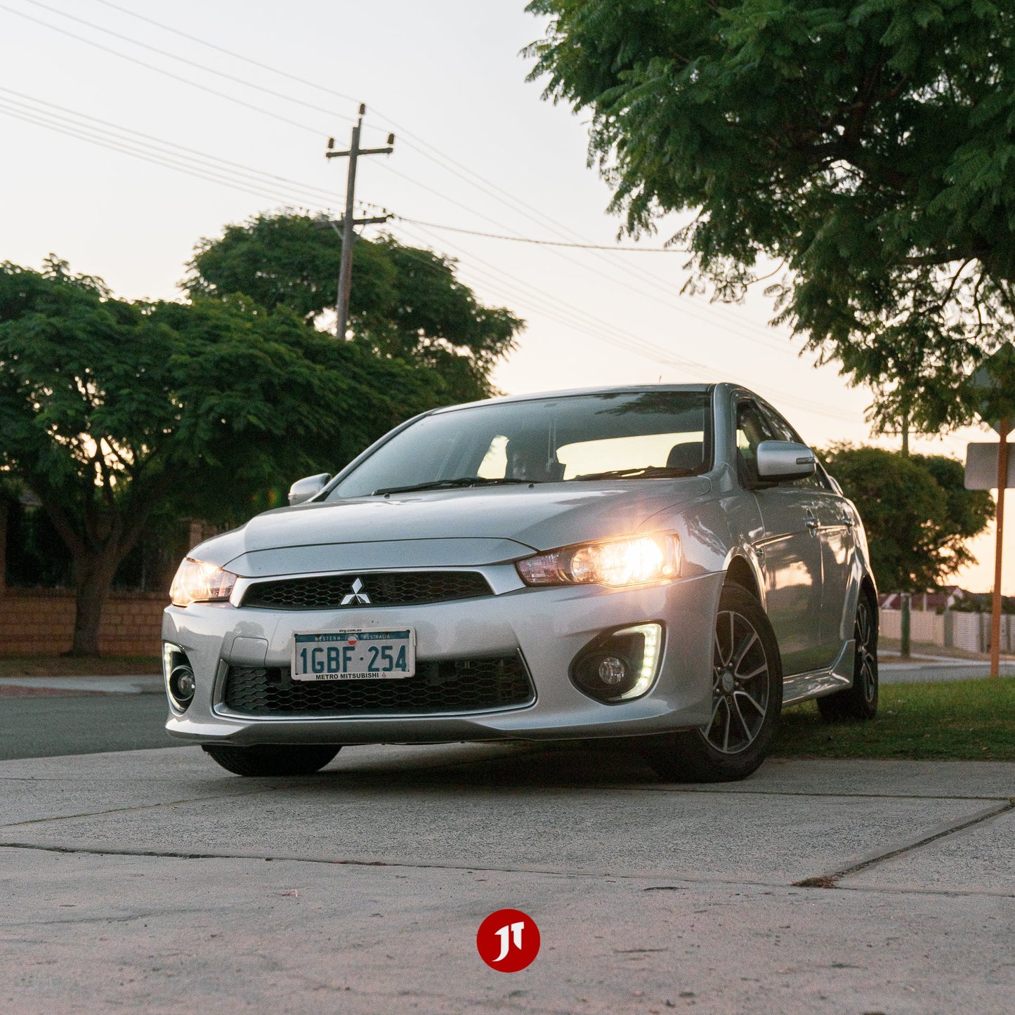 Mitsubishi Lancer 9th gen (2008 -2020) Front Bumper Repair Plates - Pair