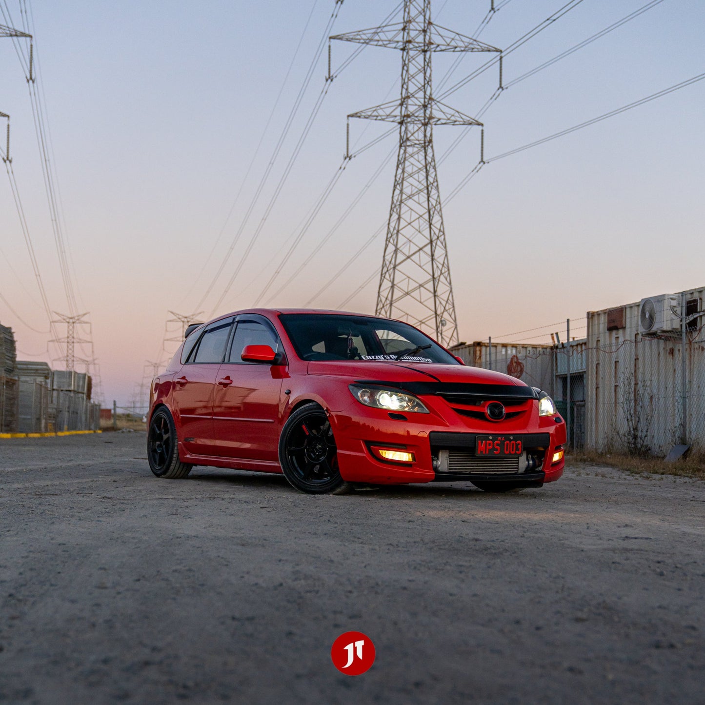 Mazda 3 MPS (1st Gen / BK) Front Bumper Repair Plates - Pair