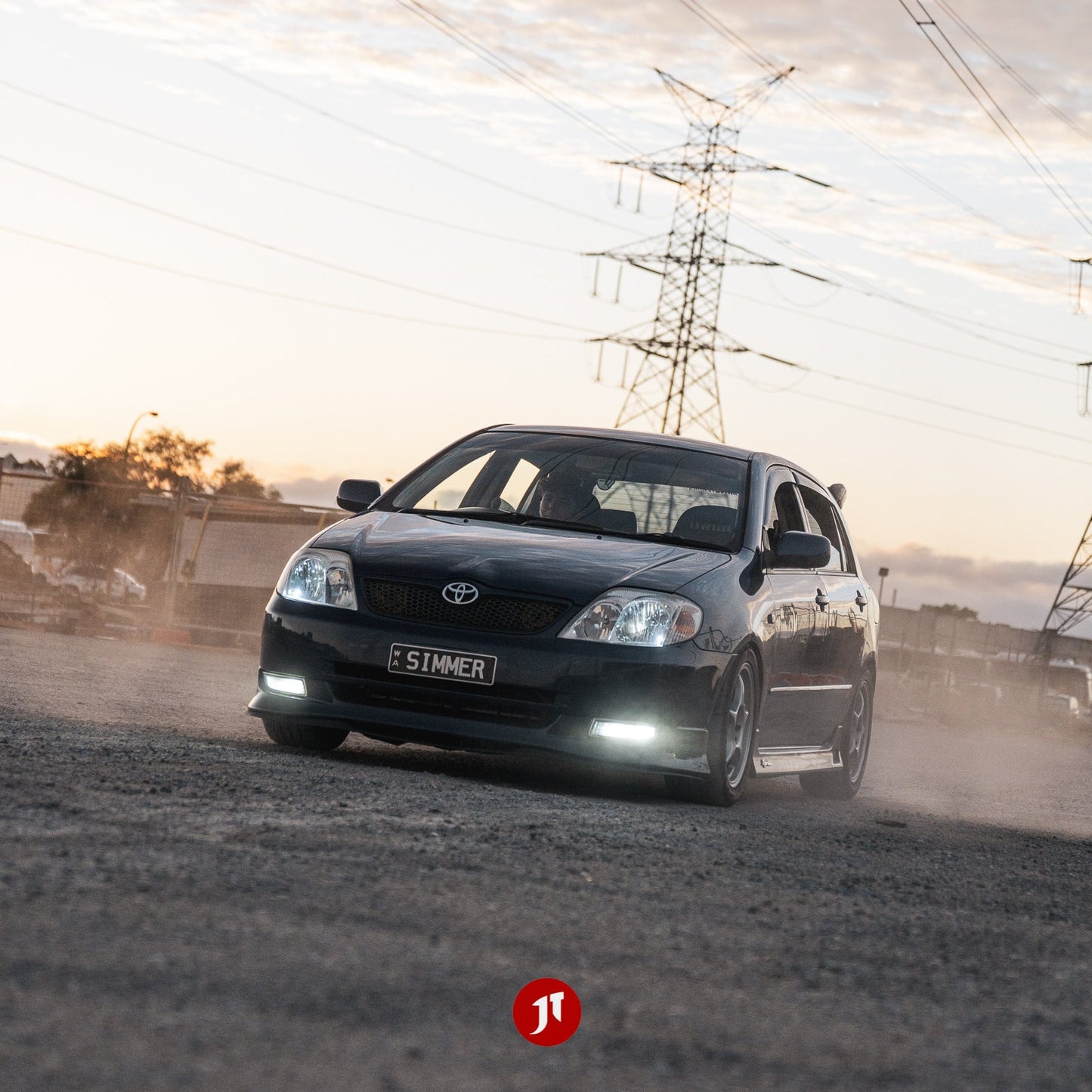 9th Gen Corolla Hatch (Pre-facelift) Front Bumper Repair Plates - Pair