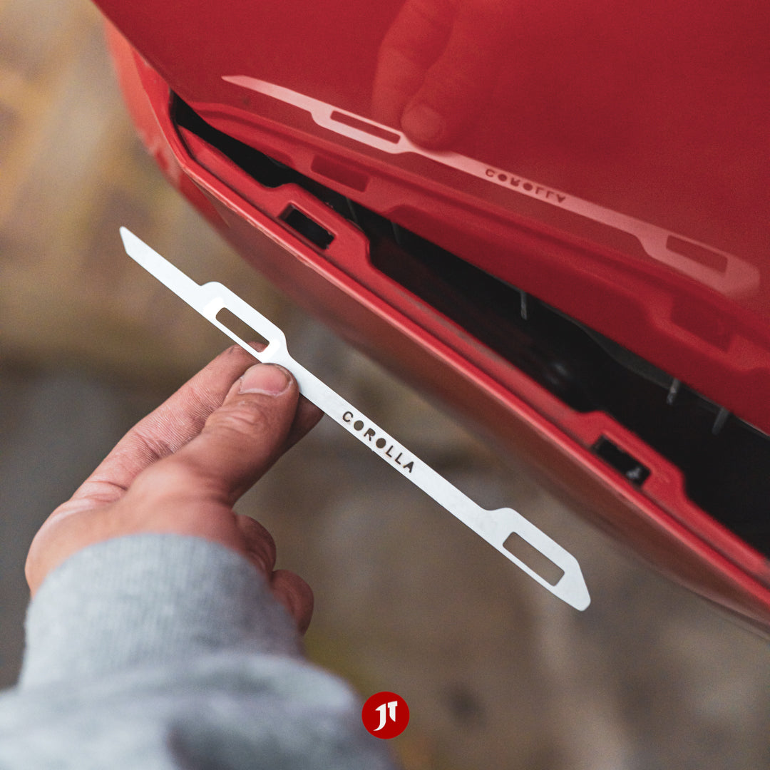 Rear Bumper Repair Plates Toyota Corolla 9th Gen Hatch
