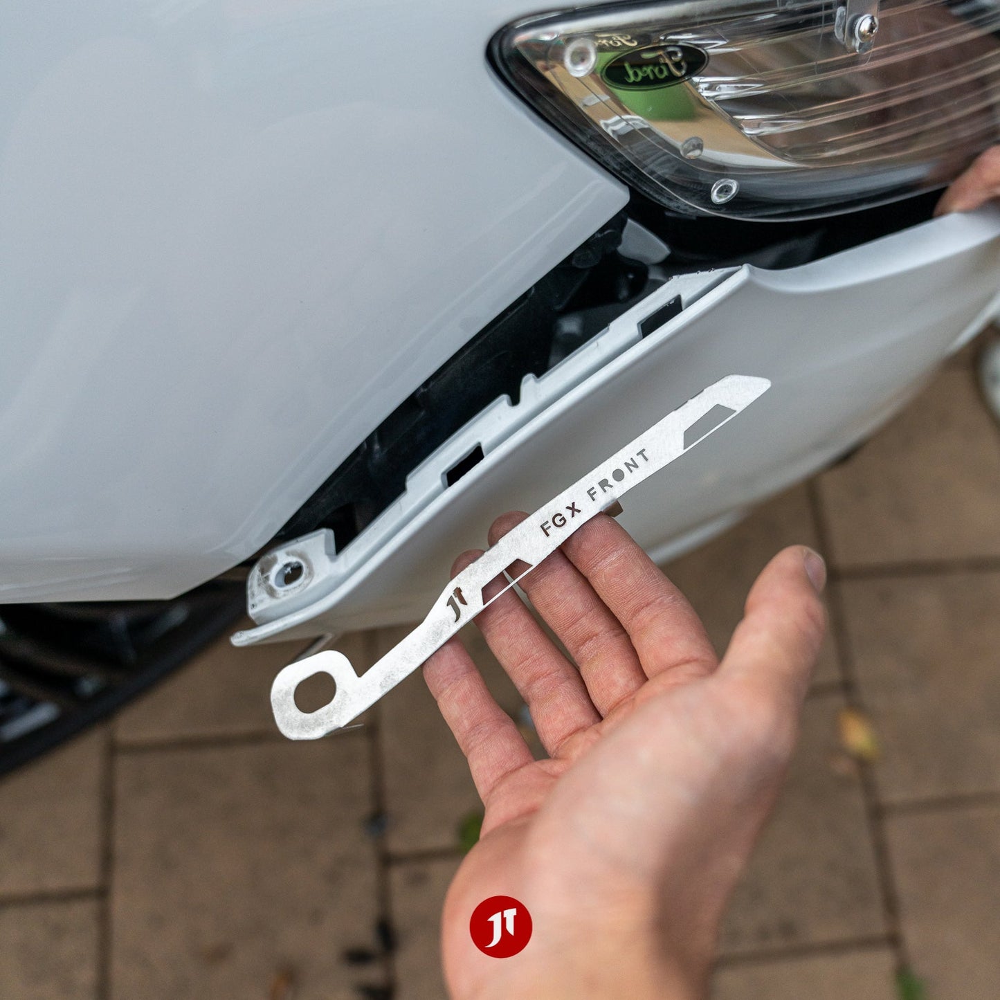 Front Bumper Repair Plates Fold Falcon FGX