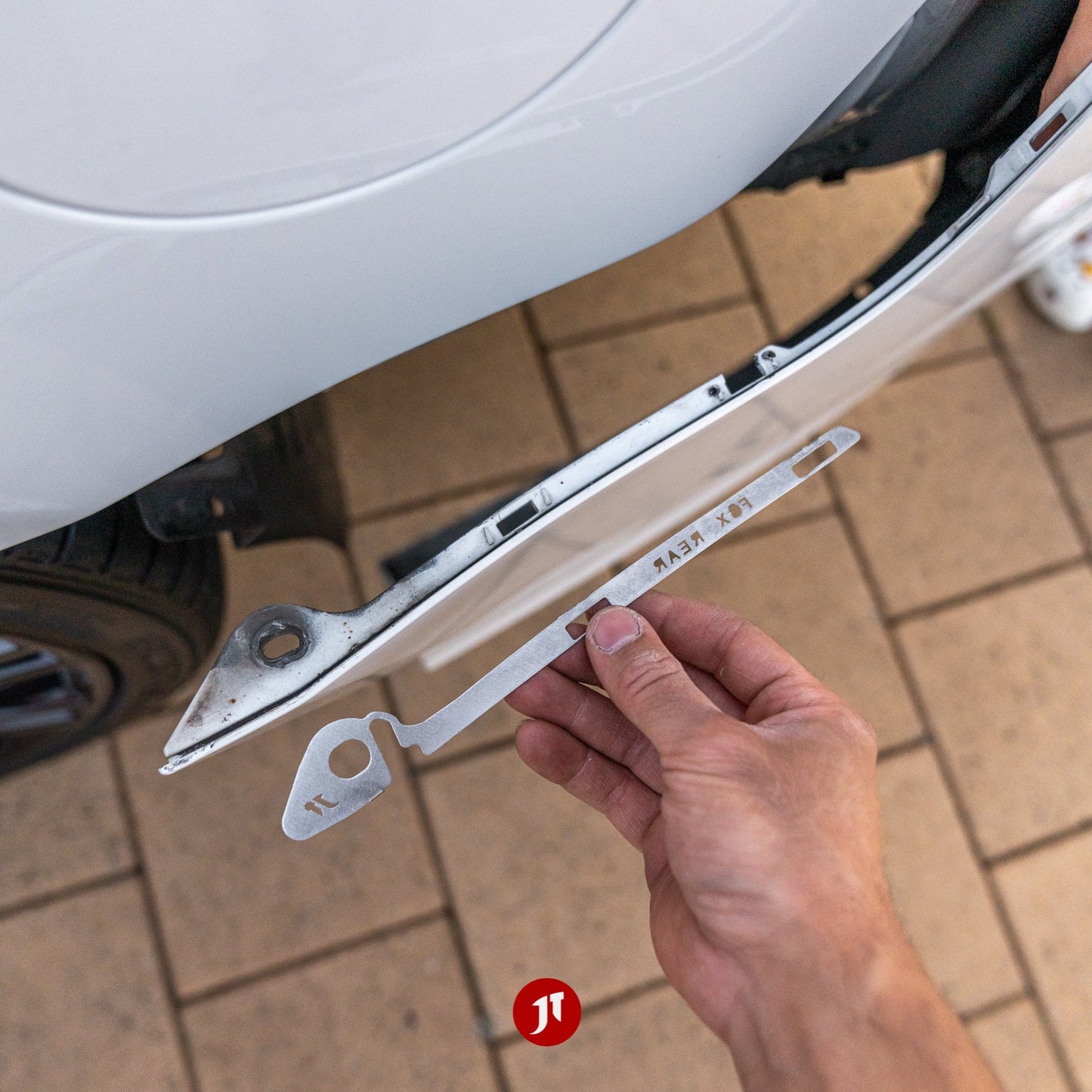 Rear Bumper Repair Plates Fold Falcon FGX