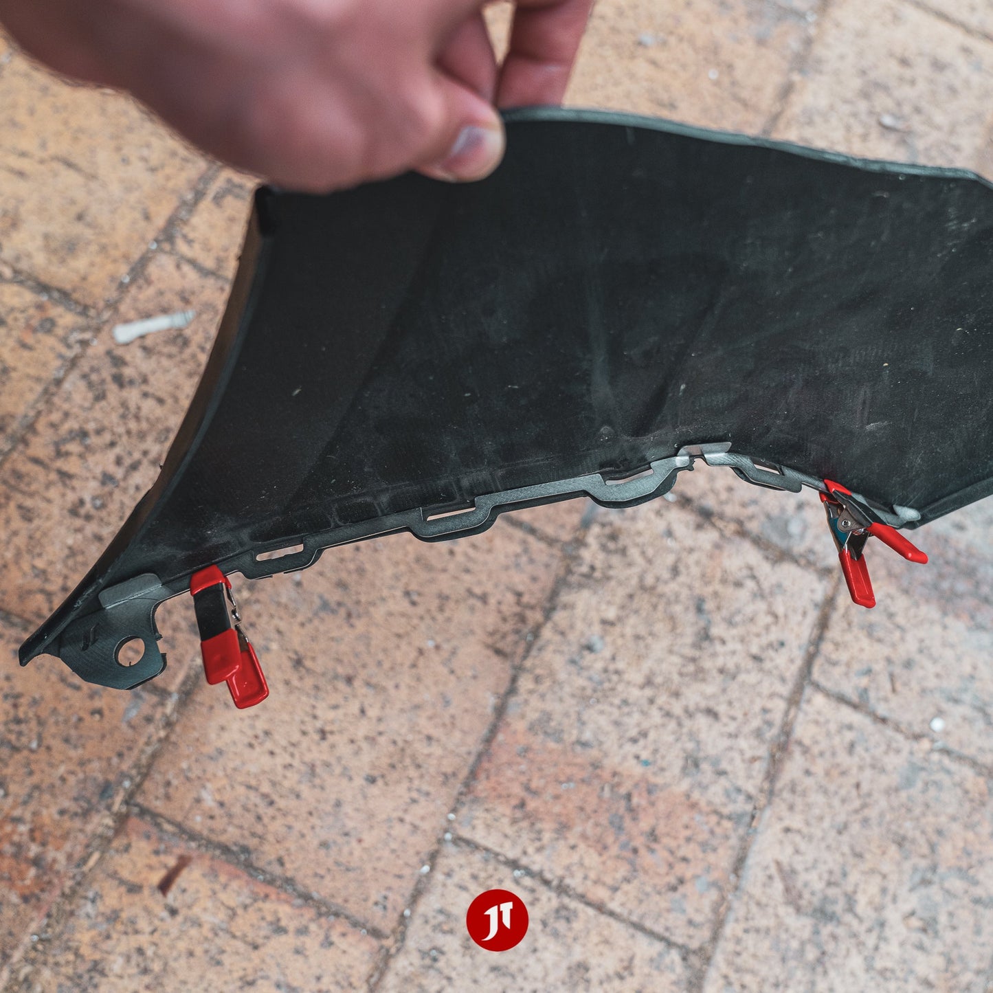 Outback Gen 4 (BRBM; 2009-2014) Front Bumper Repair Plates - Pair