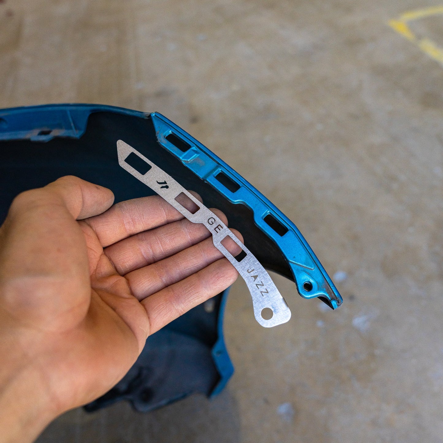 Front Bumper Repair Plates Honda Jazz GE 2008 - 2010