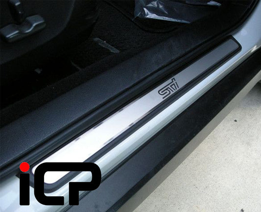 Genuine Subaru Side Sill Kick Plates - STI