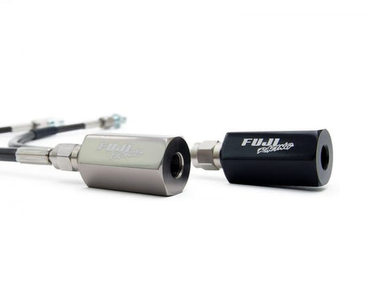 Oil Temp & Pressure Sensor Remote Adaptor Kit Black