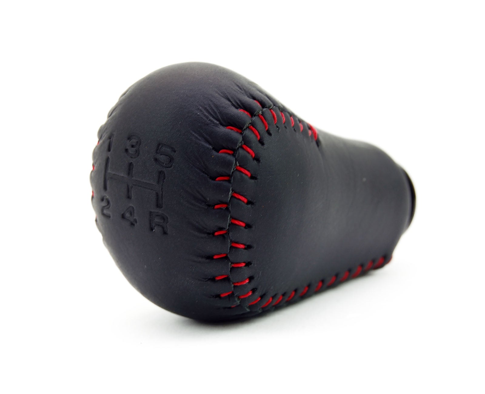 5-speed-weighted-leather-stitched-shift-knob-red-1