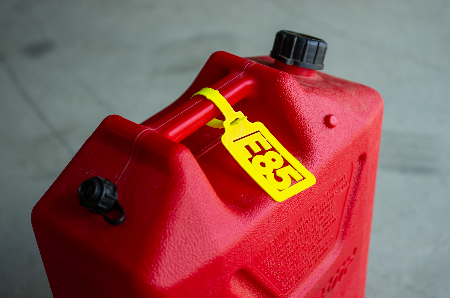 Flexible Jerry Can Fuel Labels - Bulk Pack