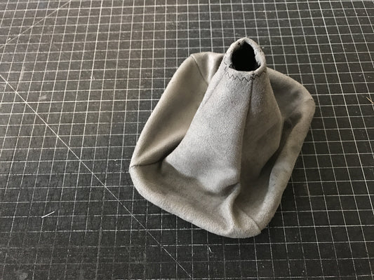 Grey Suede Gear Shifter Boot - Fits Subaru
