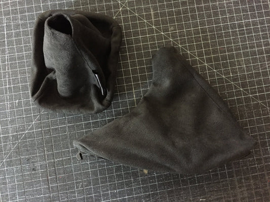 Black Suede Ebrake Boot