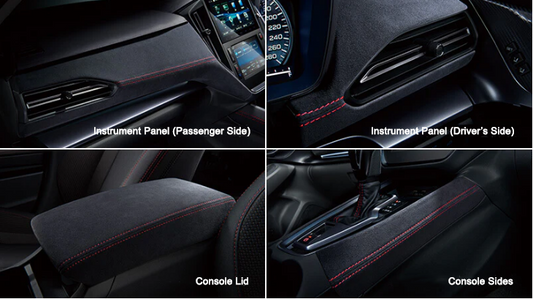 Subaru Red Stitched Interior Package For 2022 Subaru WRX VB J1317VC620