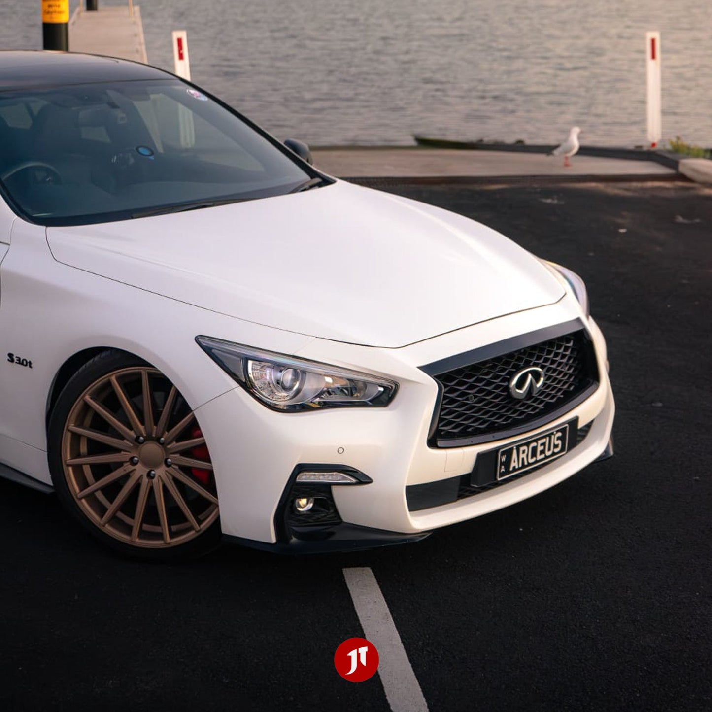 Infiniti Q50 Front Bumper Repair Plates (Pair)