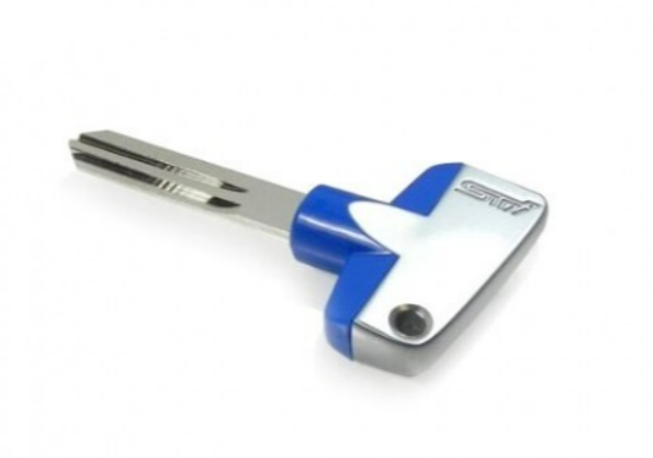 Genuine Subaru JDM STi Titanium Blank Key 57497FE000