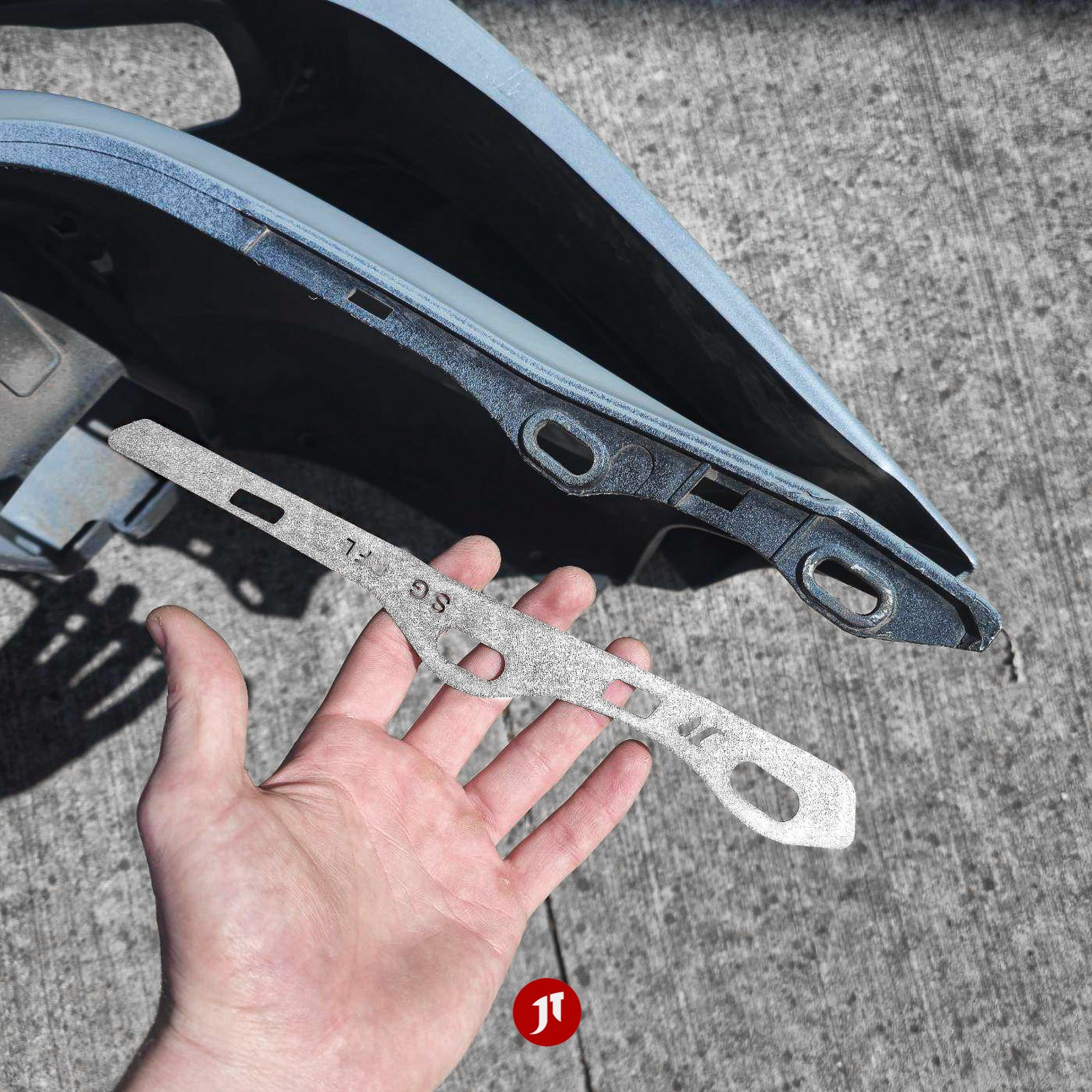 Front Bumper Repair Plates Subaru Forester SG 2003 - 2005