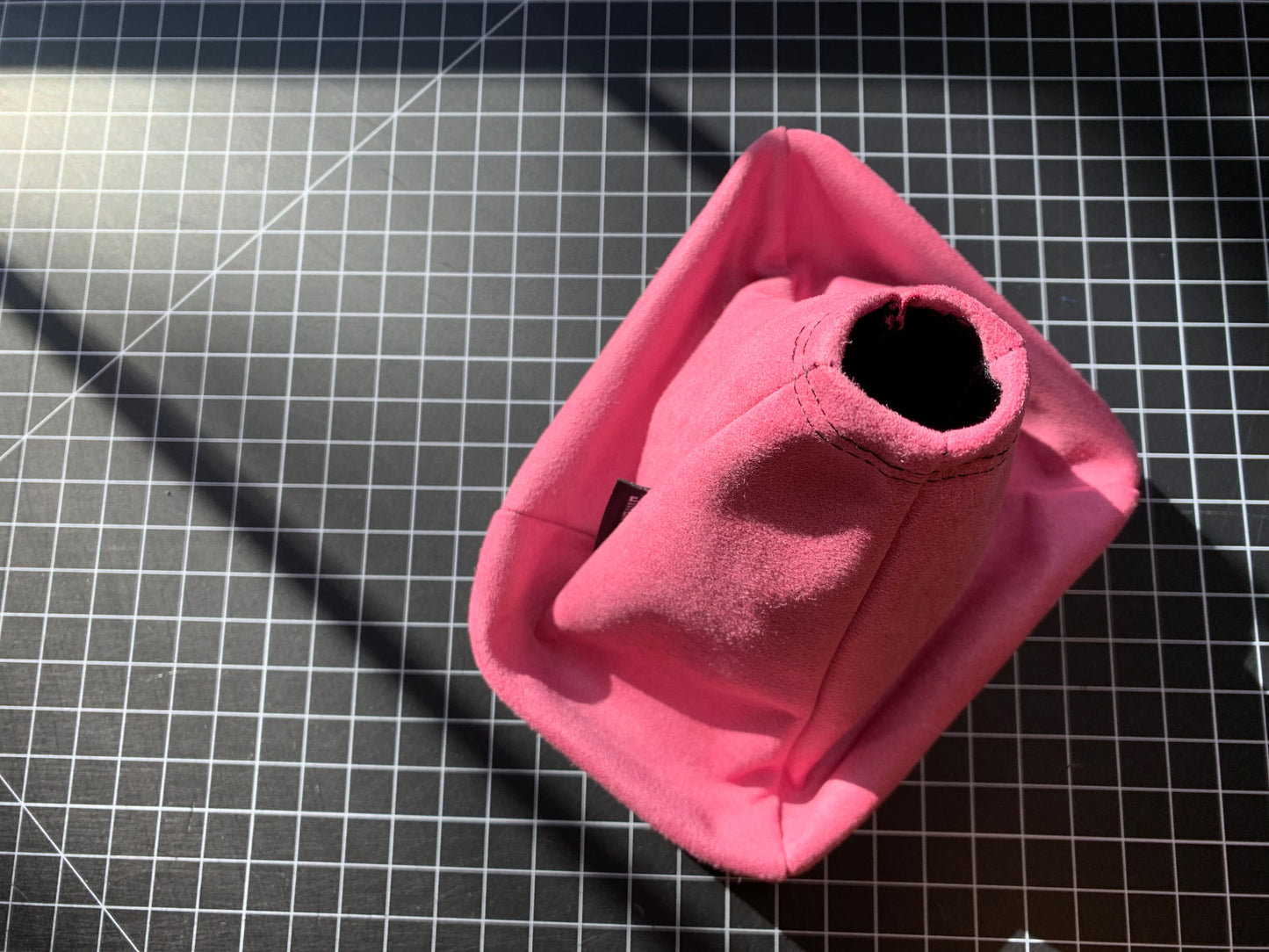 Pink Suede Shift Boot