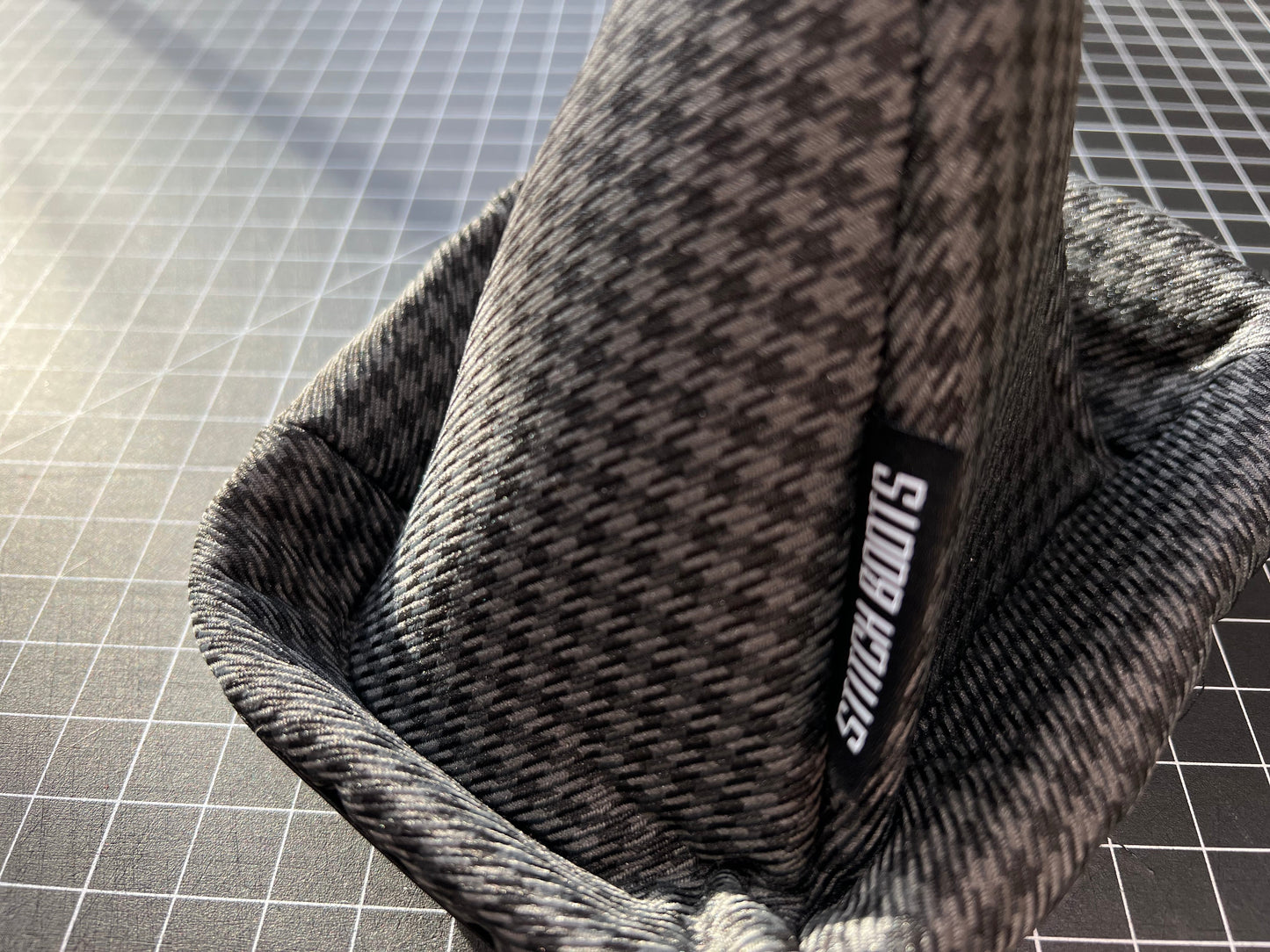 charcoal-houndstooth-shift-boot