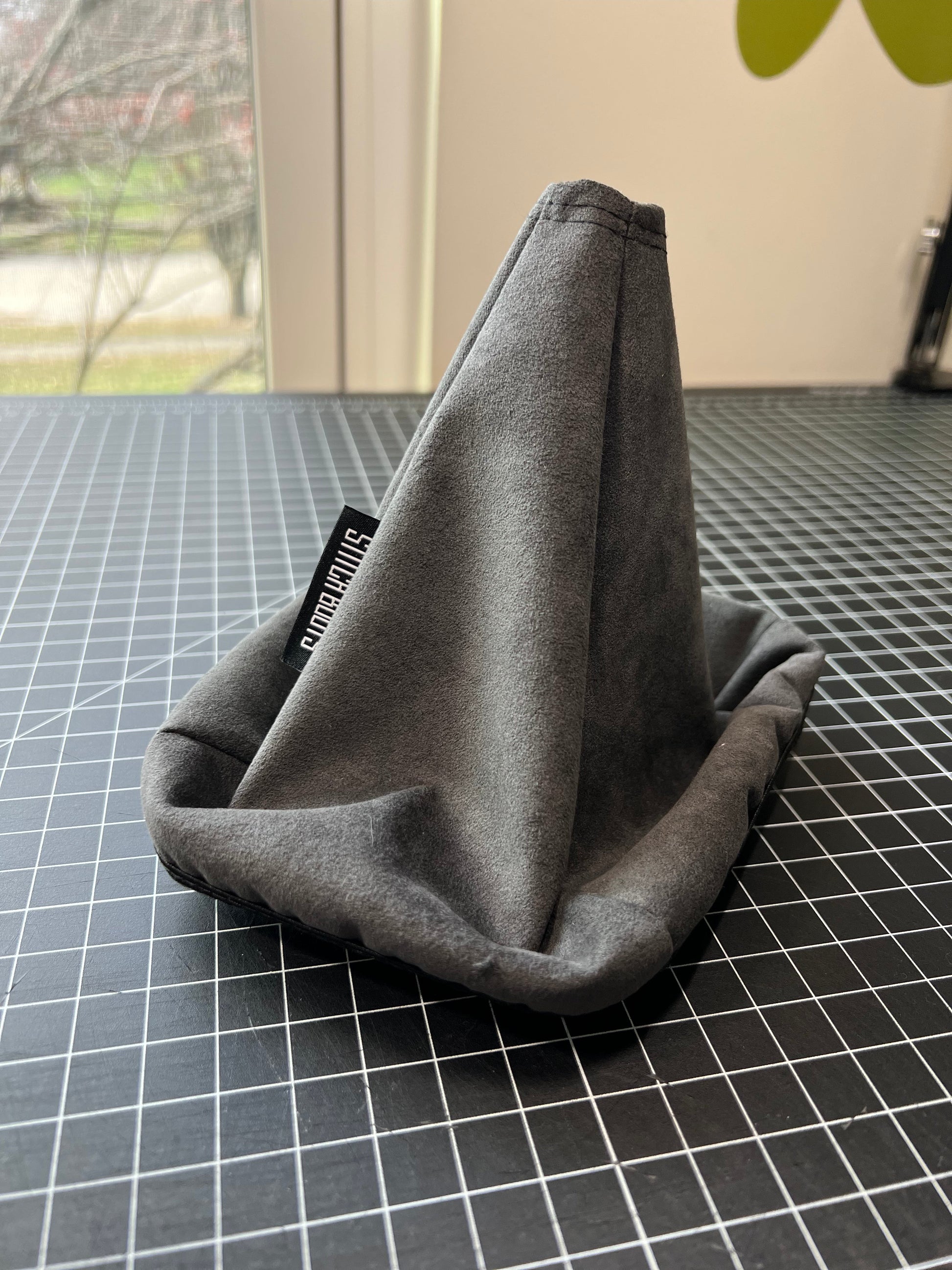 Premium Alcantara Charcoal Suede Gear Shifter Boot - Fits Subaru