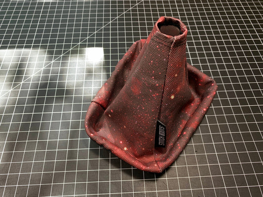 Red Galaxy Gear Shifter Boot - Fits Subaru