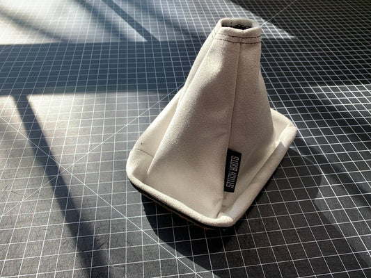Frost White Gear Shifter Boot - Fits Subaru