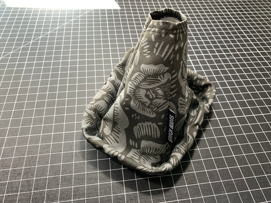 Grey Roses Gear Shifter Boot - Fits Subaru