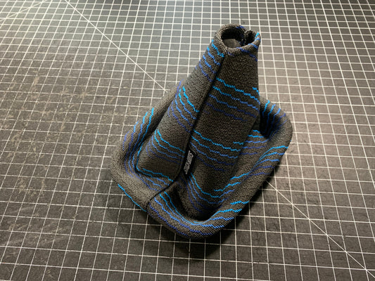 Blue Design Edition Gear Shifter Boot - Fits Subaru