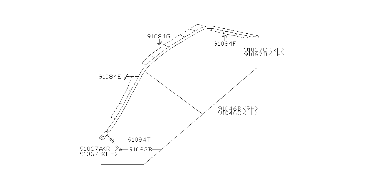 GC8 Roof Molding Full Replacement Kit