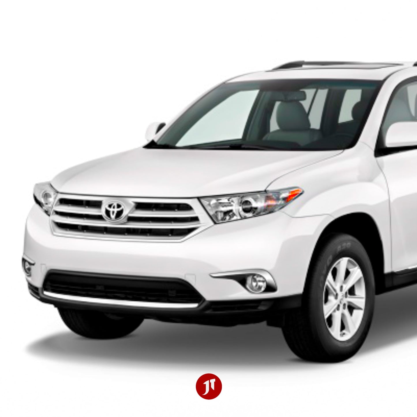 Toyota Highlander / Kluger (2010 ƒ?? 2013) Front Bumper Repair Plates (Pair)