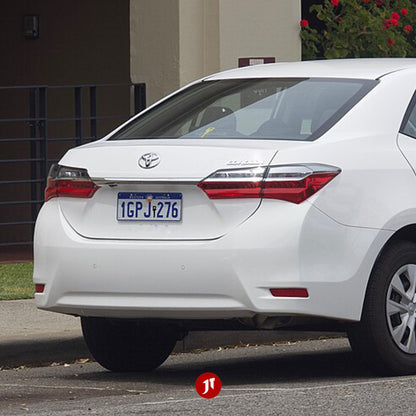 Toyota Corolla (ZRE172R) Ascent Sedan Rear Bumper Repair Plates - Pair