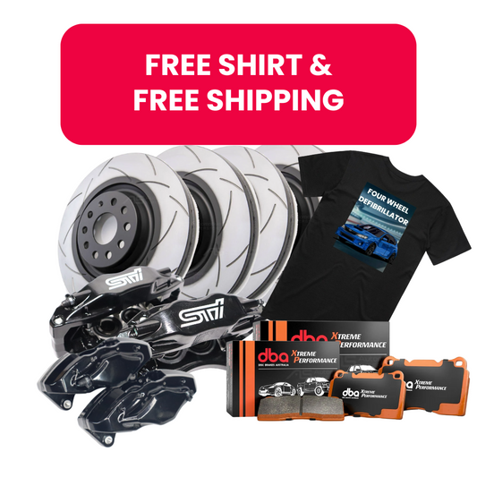 STI x DBA Brake Upgrade Package