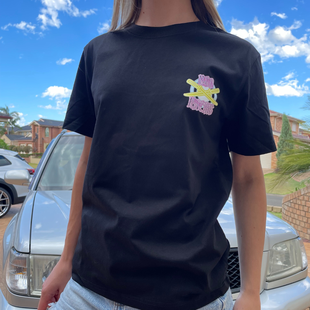 Roo Racing Neon Mandala Summer Edition T Shirt