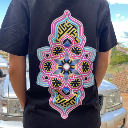 Roo Racing Neon Mandala Summer Edition T Shirt