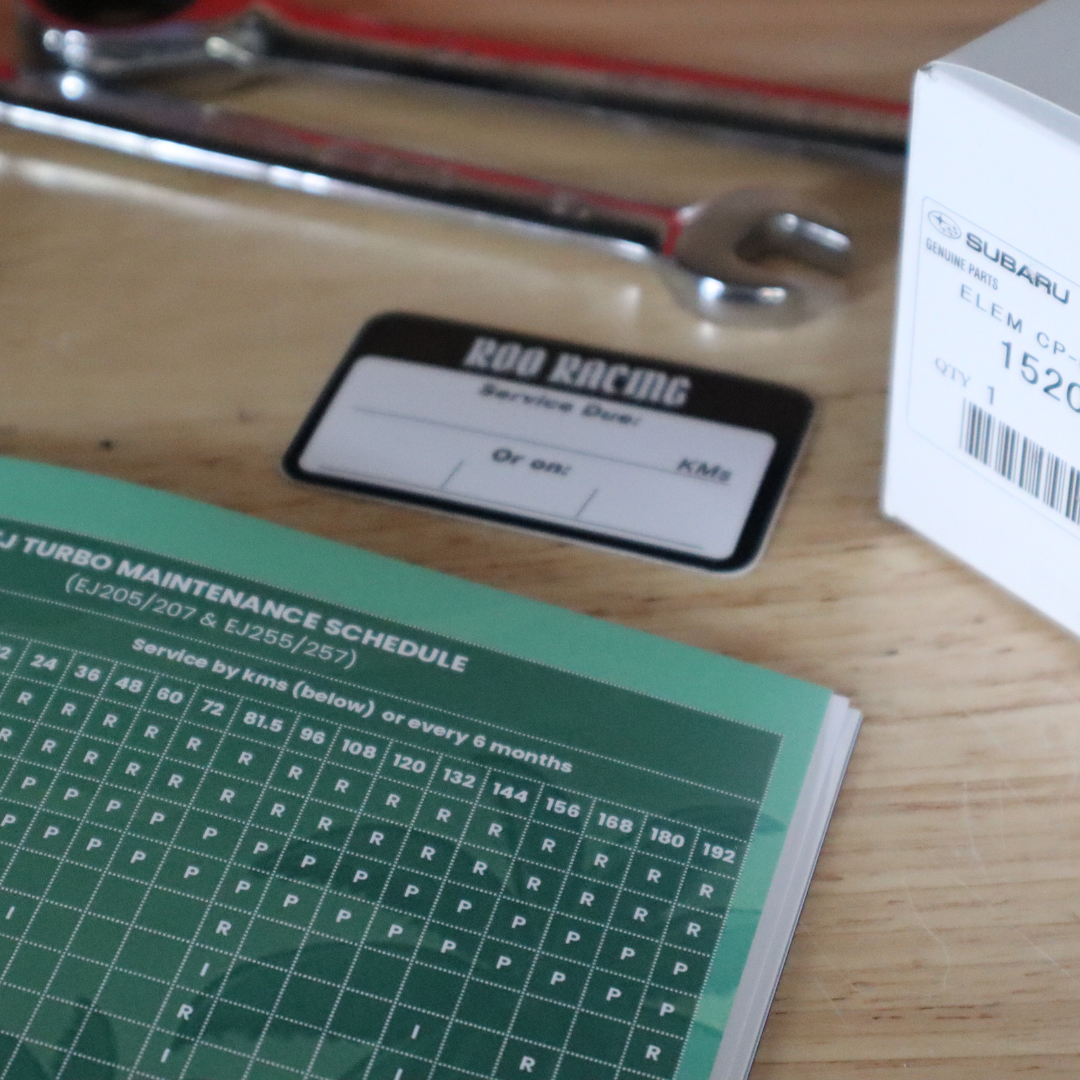 Roo Racing Enthusiast’s Service Book – EJ Turbo Edition