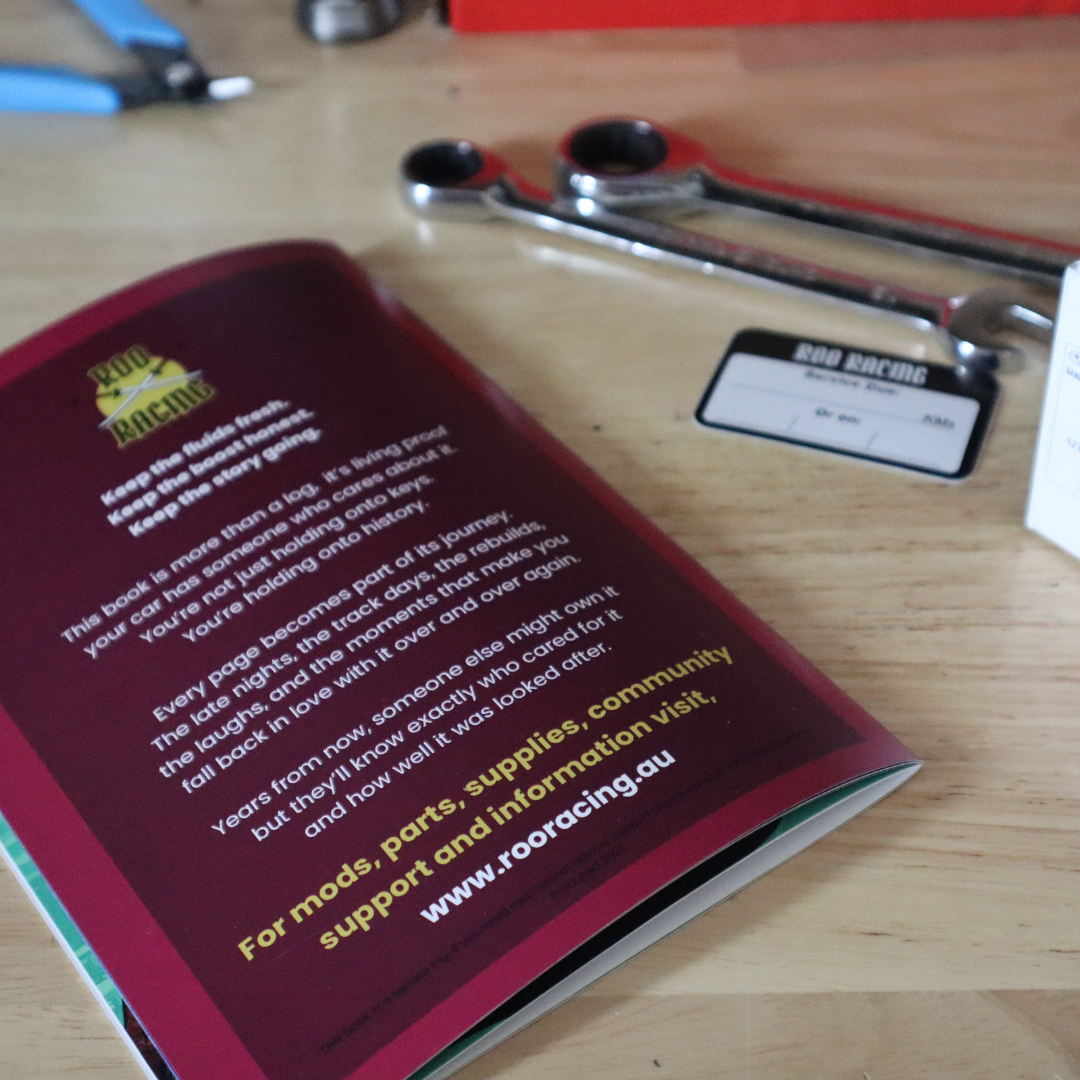 Roo Racing Enthusiast’s Service Book – EJ Turbo Edition