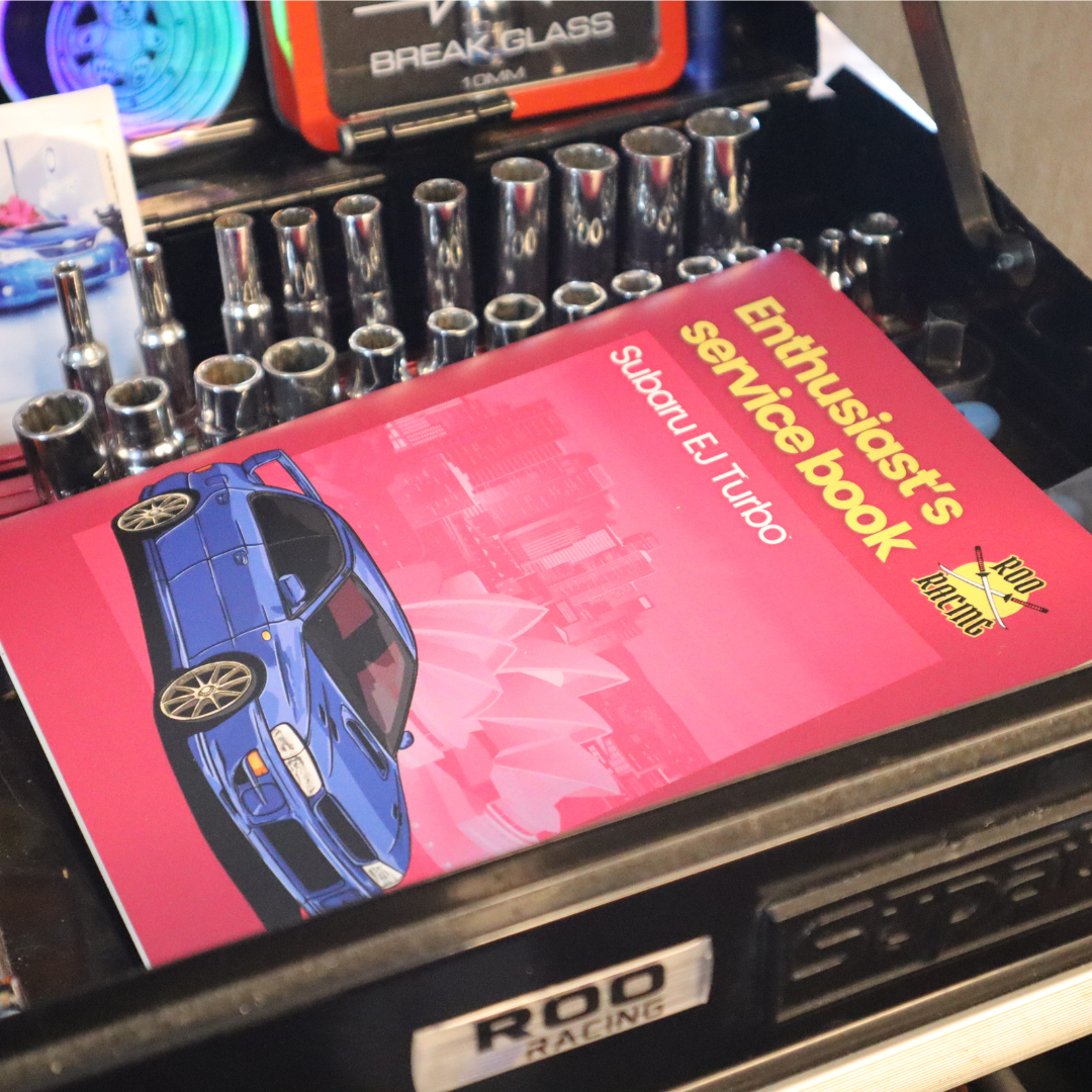 Roo Racing Enthusiast’s Service Book – EJ Turbo Edition