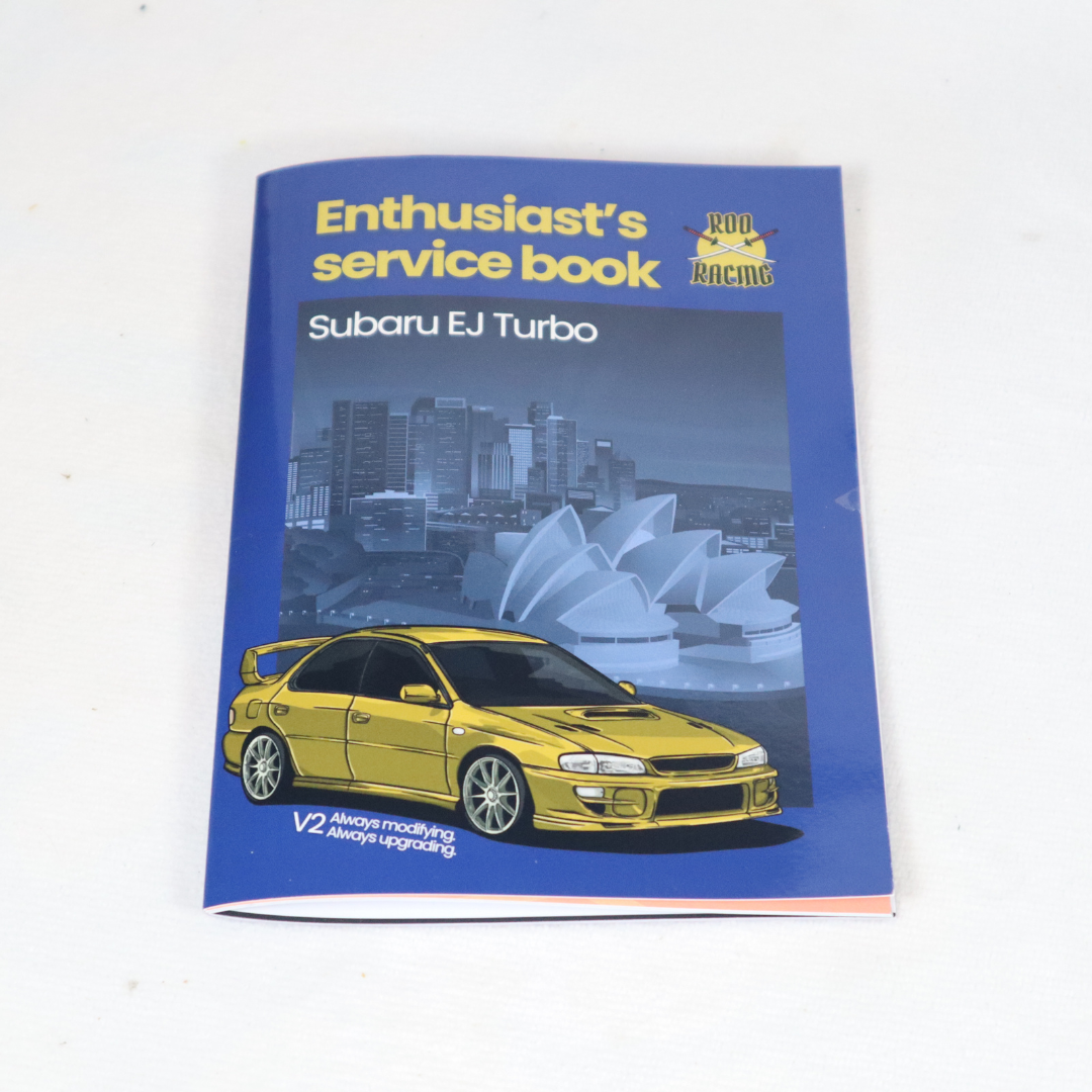 Roo Racing Enthusiast’s Service Book – EJ Turbo Second Edition