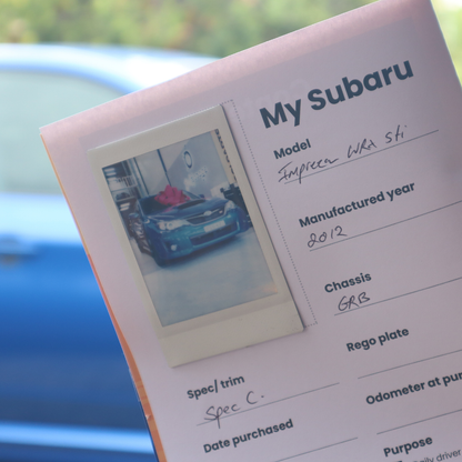 Roo Racing Enthusiast’s Service Book – EJ Turbo Second Edition