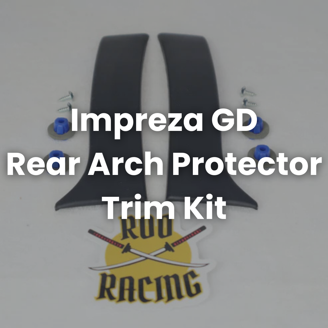 Subaru Impreza 00-07 Sedan Rear Arch Protector Trim Kit