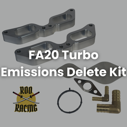 FA20 Turbo Emissions Delete Kit | Roo Racing