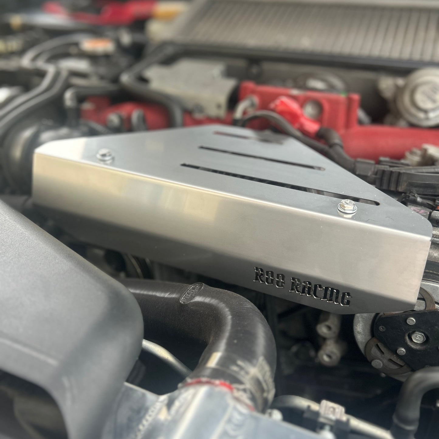 Roo Racing Stainless Steel Alternator Cover