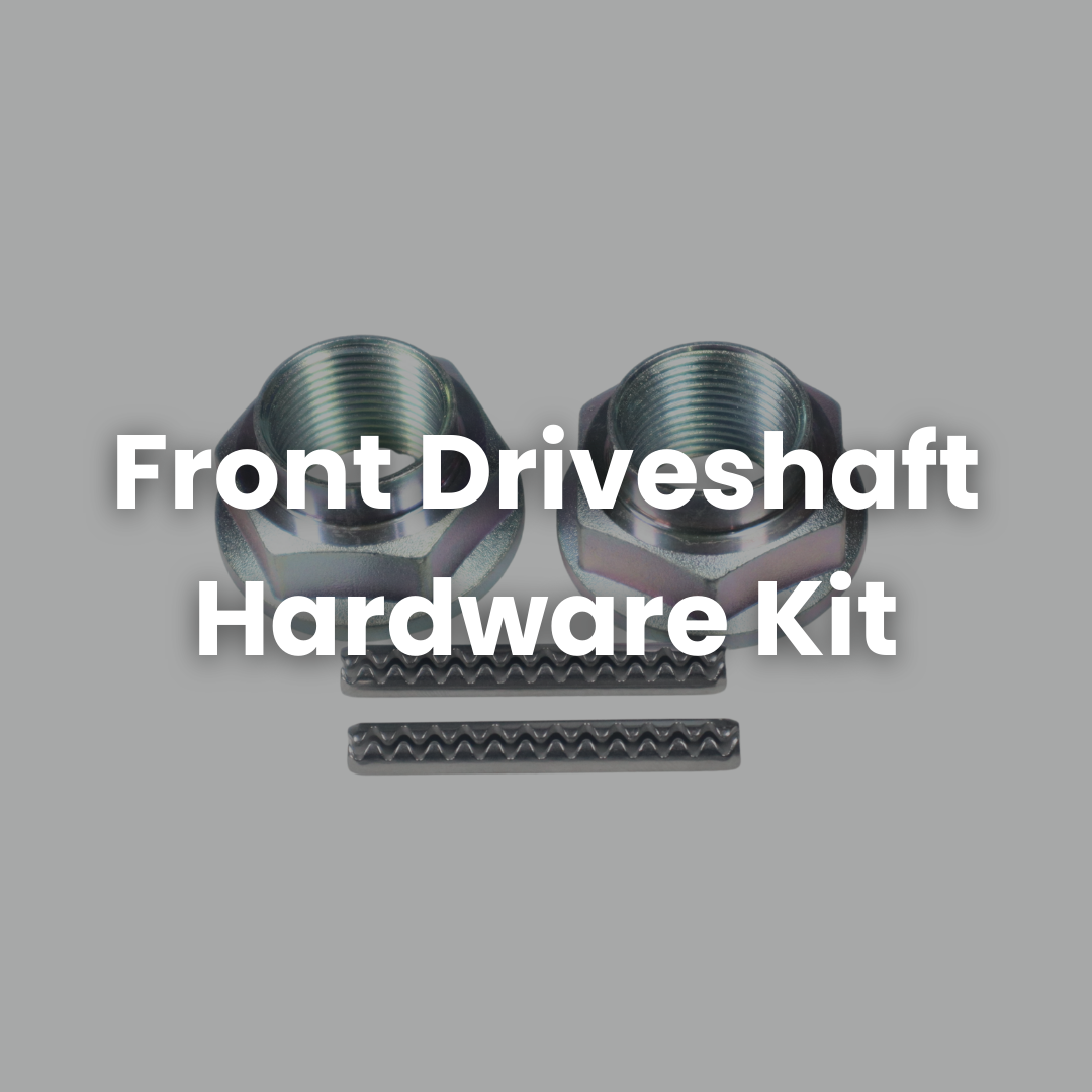 Subaru Front Driveshaft Hardware Kit (Hub Nuts & Roll Pins) - Roo Racing