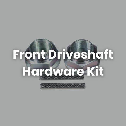 Subaru Front Driveshaft Hardware Kit (Hub Nuts & Roll Pins)