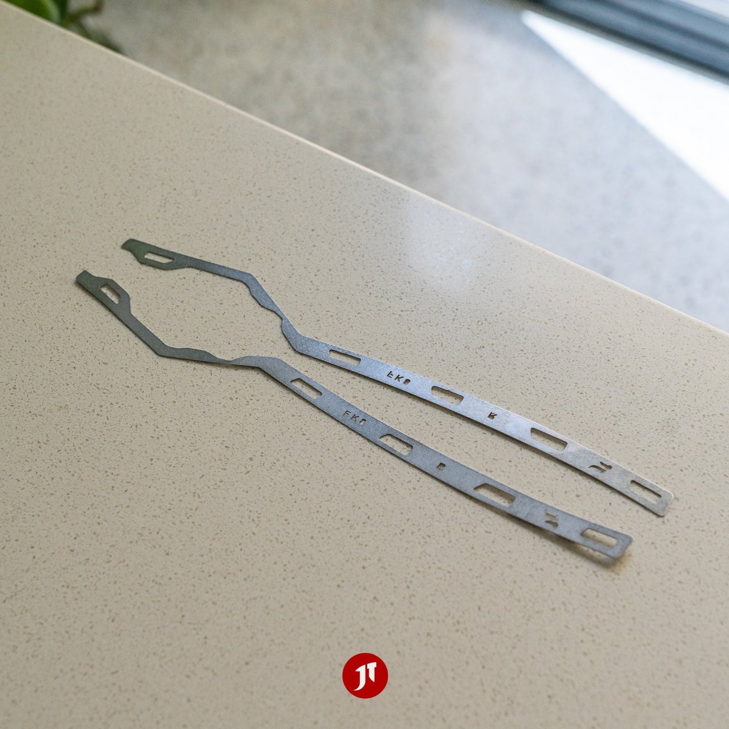 FK8 Civic Rear Bumper Repair Plates (Pair)