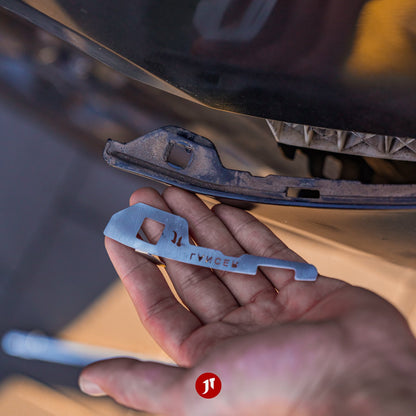 Mitsubishi Lancer 9th gen (2008 -2020) Rear Bumper Repair Plates - Pair